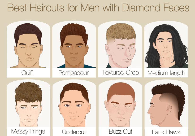 The 17 Best Men’s Hairstyles for the Diamond Face Shape