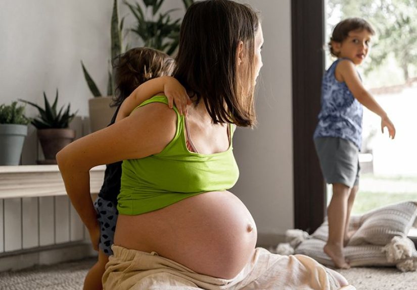 Upper stomach pain during pregnancy: Third trimester