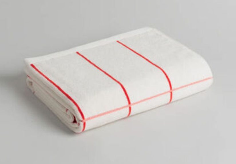 Baina Bethell Bath Towel Paloma in Sun & Ecru