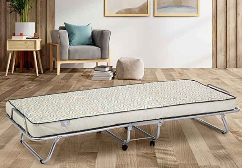 FirsTime & Co. Silver Luxury Ciao Comfort Folding Bed