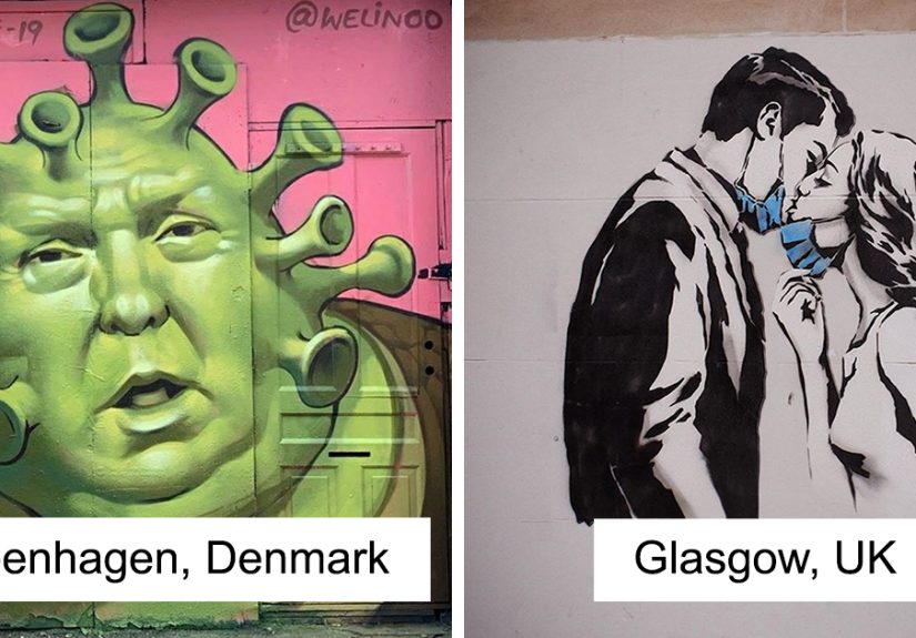 Here’s Some Of The Most Truthful Graffiti Related To Coronavirus