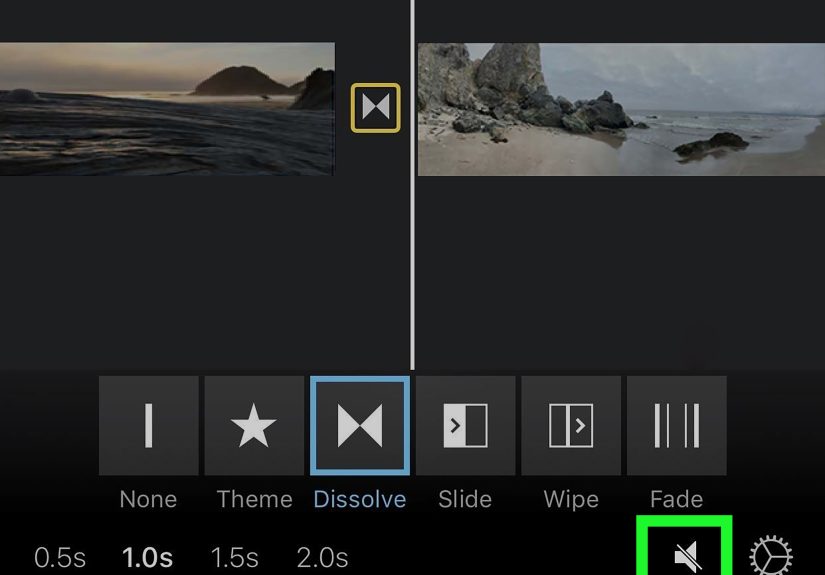 How to Add Transitions in iMovie