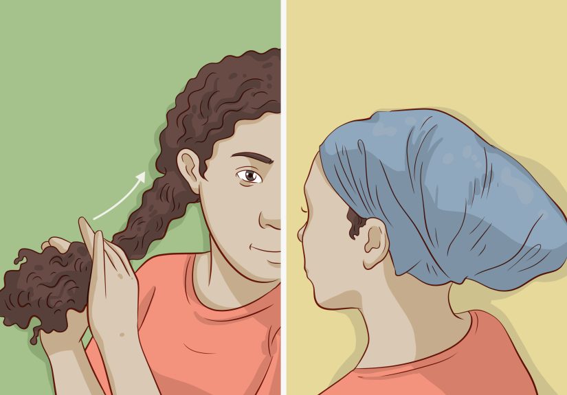 How to Get Afro Curls Overnight