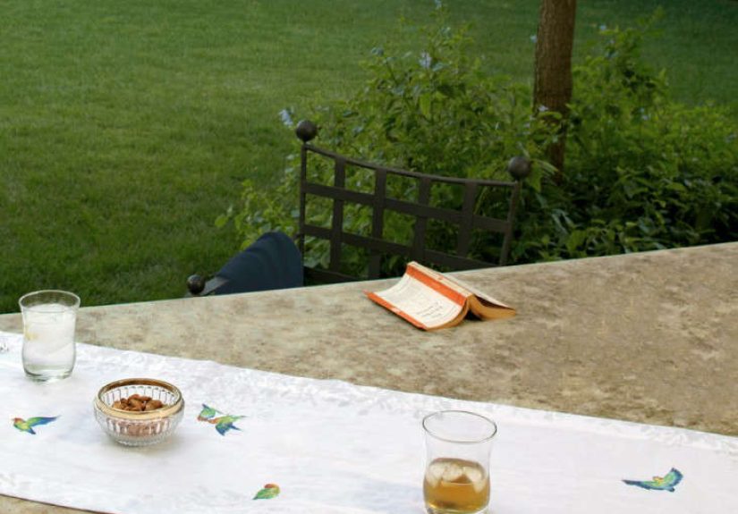 Lovebirds Tablecloth