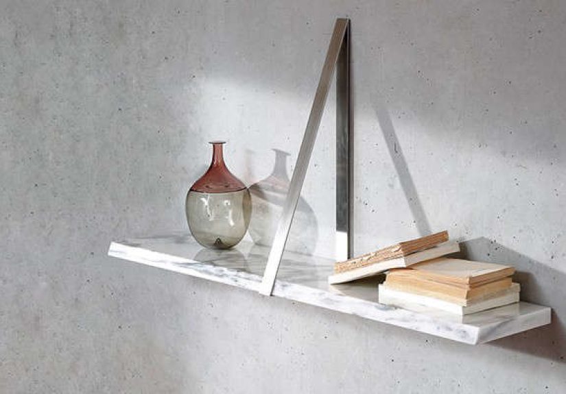 Michael Anastassiades’ T-Square Marble Shelf