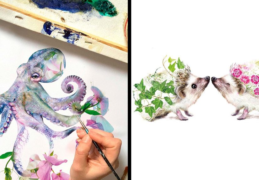 My 50 Botanical Animals That I Painted