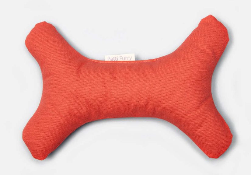Play Bone Dog Toy - Salmon