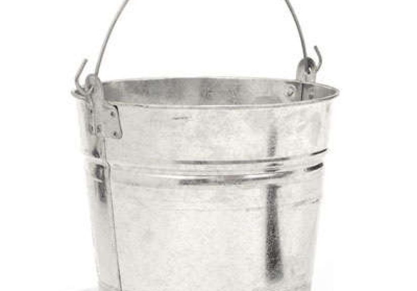 Two-Gallon Galvanized Bucket