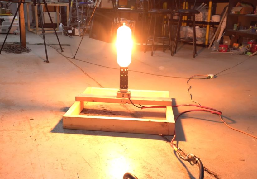 What Happens When You Pump 30,000 Watts Into A Tungsten Incandescent Light Bulb?